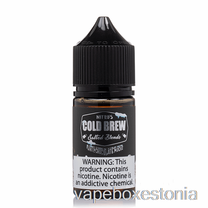 Vape Box Estonia Valge šokolaad Mokka - Nitros Külmpruulitud Soolad - 30ml 45mg
